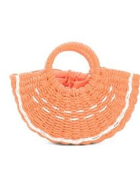 ALESSIA BIANCHI Woven Satchel